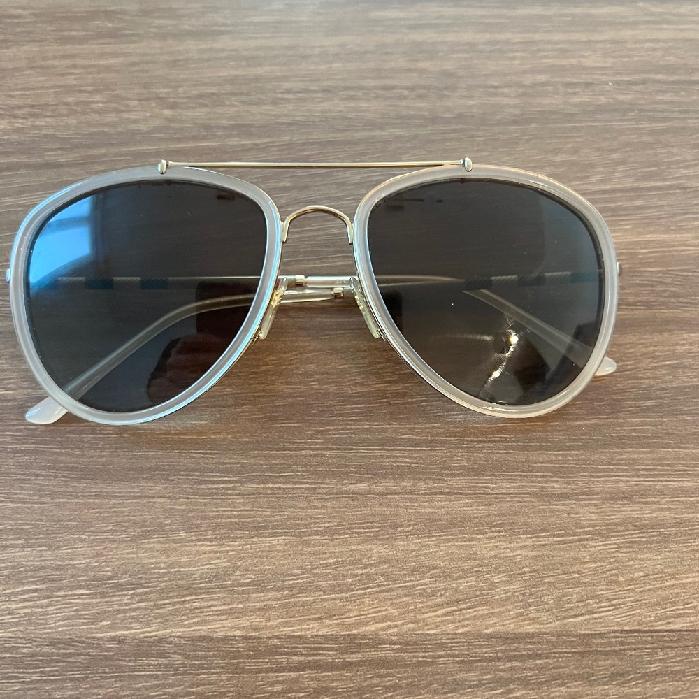 Burberry aviator sunglasses